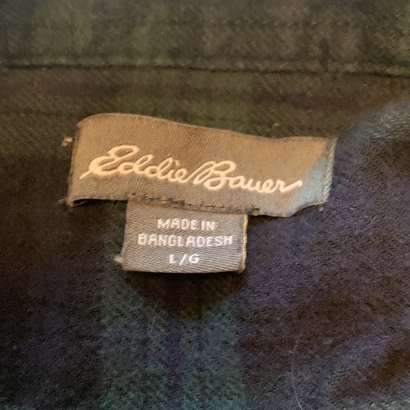Eddie Bauer Flannel Shirt - Picture 3 of 5